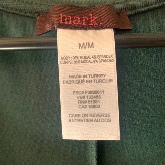 MARK. Beautiful Green Dress - Picture 9 of 9